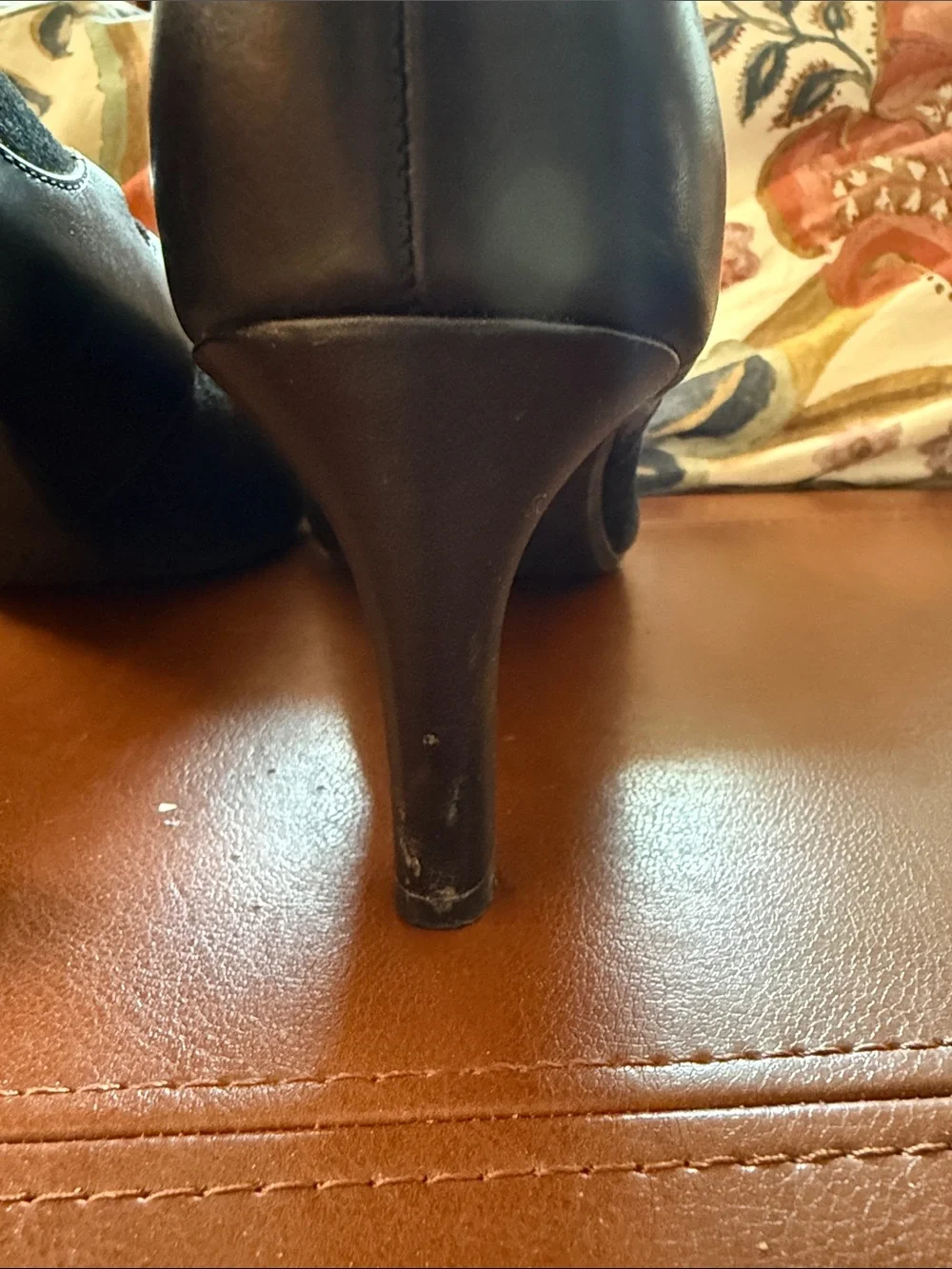 Clarks Black Mary Jane Heels